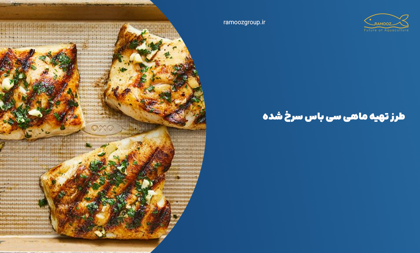 طرز تهیه ماهی سی باس سرخ شده