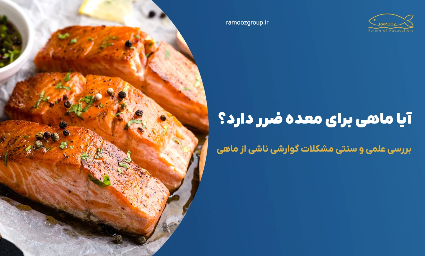 آیا ماهی برای معده ضرر دارد